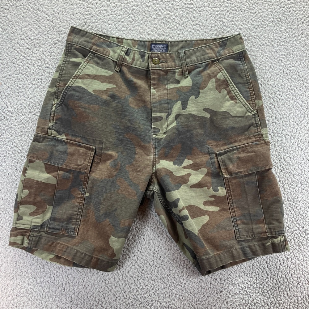 Levi's Men's 32 Cargo Shorts Camo Camouflage 9"